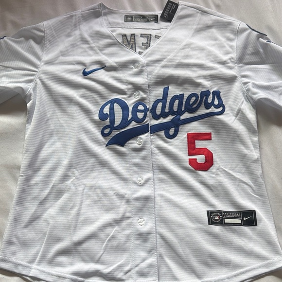 Dodger World Series Freddie Freeman Jersey Women’s L - Picture 1 of 5